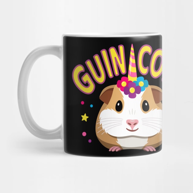 Cute Guinicorn (Guinea Pig Unicorn Hybrid) by Elvdant